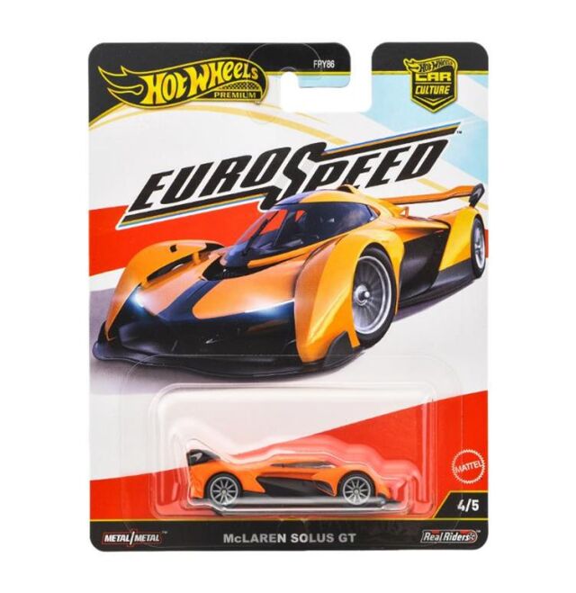 Hot Wheels カーカルチャー ユーロスピード マクラーレン・ソーラス GT