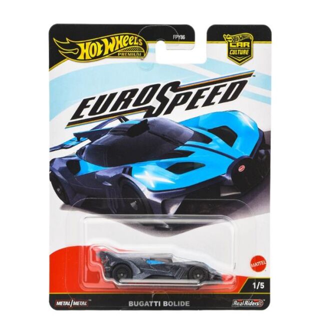 Hot Wheels カーカルチャー ユーロスピード ブガッティ ボリード