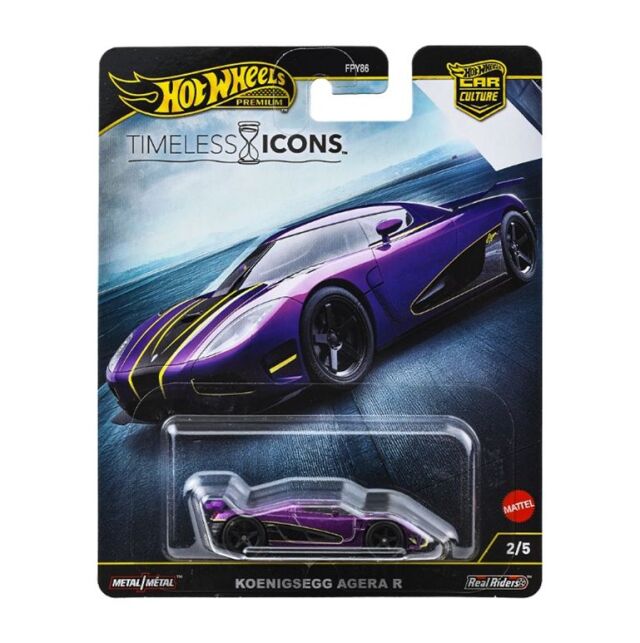 Hot Wheels (ダイキャスト製) カーカルチャー タイムレス アイコンズ ケーニグセグ アゲーラ R
