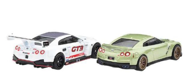 Hot Wheels プレミアム 2パック 日産 GT-R ニスモ GT3 / 日産 GT-R (R35)