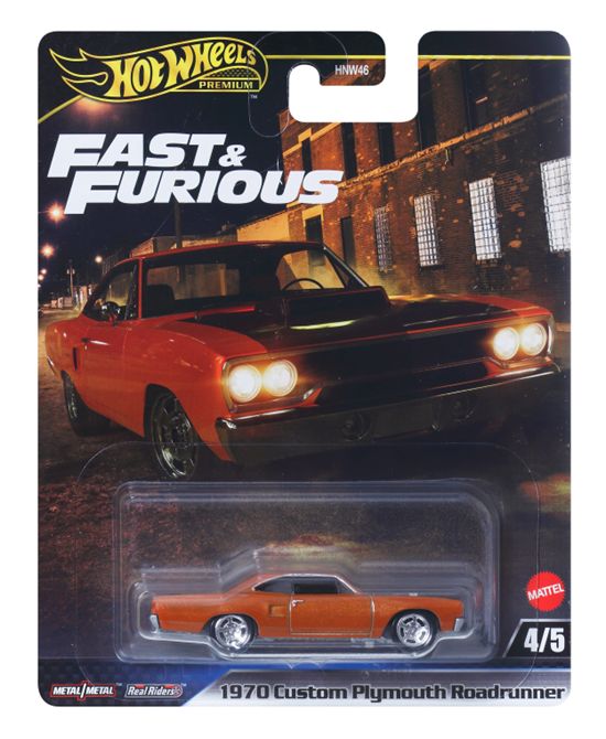 [予約]Hot Wheels ワイルド・スピード 1970 カスタム プリマス ロードランナー