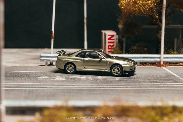 Tarmac(ターマック) 1/64 (ダイキャスト製) Nissan Skyline GT-R R34