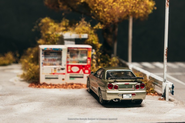 Tarmac(ターマック) 1/64 (ダイキャスト製) Nissan Skyline GT-R R34