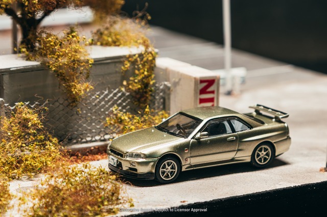 Tarmac(ターマック) 1/64 (ダイキャスト製) Nissan Skyline GT-R R34