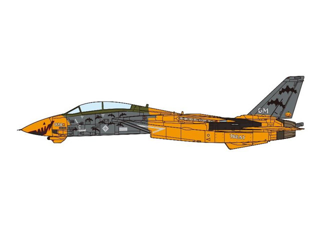 JCW 1/144 (ダイキャスト製) F-14D エースコンバット "Pumpkin Face"