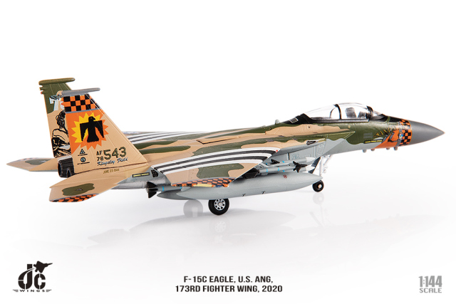 JCW 1/144 (ダイキャスト製) F-15C F-15C オレゴン州 空軍州兵 第173