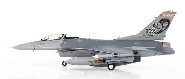 JCW 1/144 (ダイキャスト製) F-16C アラバマ州空軍州兵 100th FS 187th FW 2002
