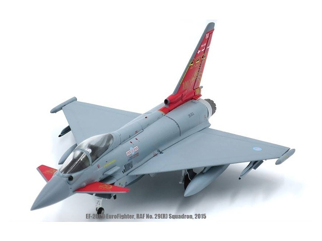 JCW 1/72 (ダイキャスト製) ユーロファイタータイフーン イギリス空軍 29(R) Sqn 2015