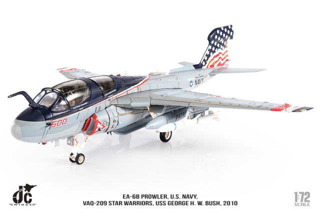 JCW 1/72 (ダイキャスト製) EA-6B アメリカ海軍 VAQ-140 パトリオット 2006