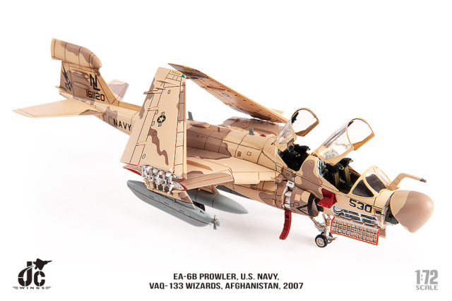 JCW 1/72 (ダイキャスト製) EA-6B アメリカ海軍 VAQ-133 ウィザーズ