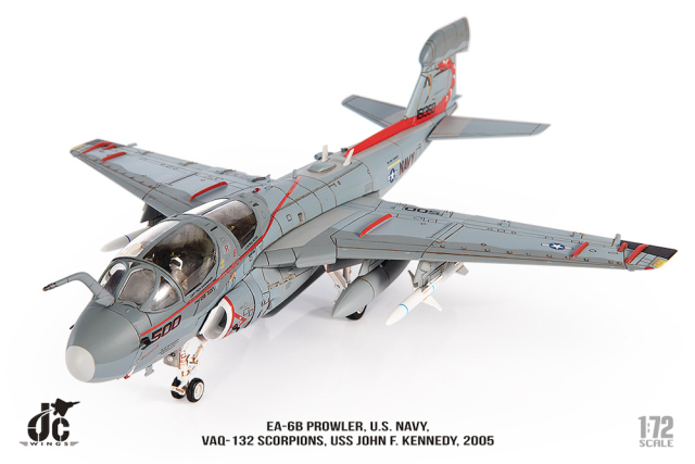 JCW 1/72 (ダイキャスト製) EA-6B アメリカ海軍 VAQ-132