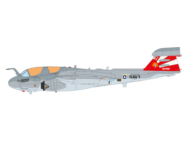 JC 1/72 EA-6B プラウラー VAQ-133 ウィザーズのダイキャスト EA-6 A-6 EA-6B Prowler VAQ-133 Wizards Afghanistan 2007, US
