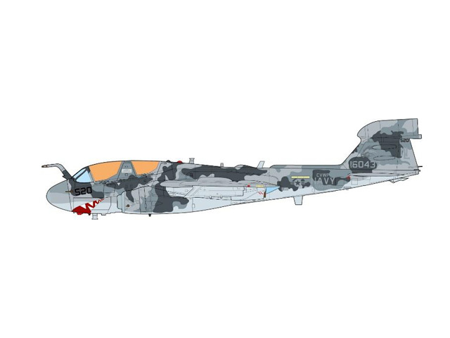 [予約]JCW 1/72 (ダイキャスト製) EA-6B プラウラー アメリカ海軍 VAQ-142 グレイウルブズ アフガニスタン 2006年
