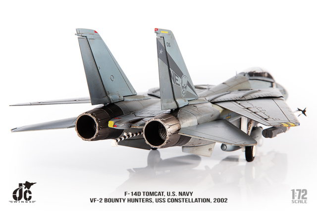 JCW 1/72 (ダイキャスト製) F-14D アメリカ海軍 第2戦闘飛行隊