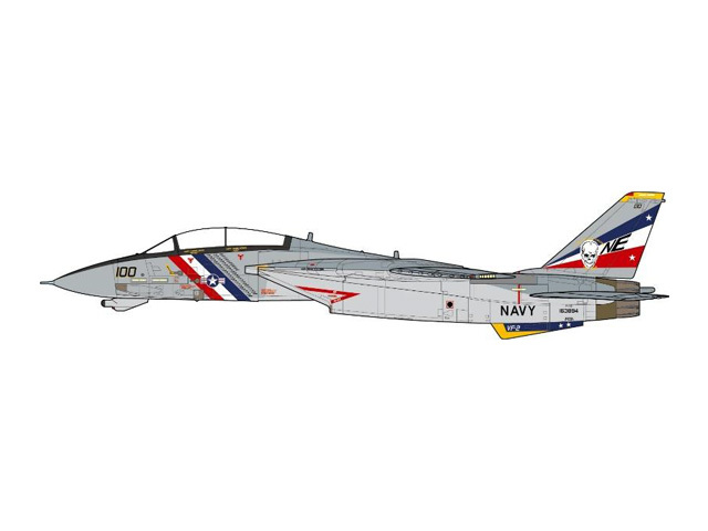 JCW 1/72 (ダイキャスト製) F-14D アメリカ海軍 VF-2 バウンティ
