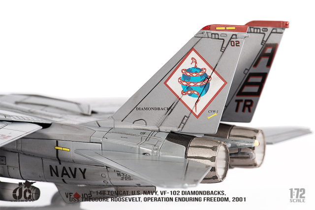 JCW 1/72 (ダイキャスト製) F-14B アメリカ海軍 VF-102 ダイアモンド