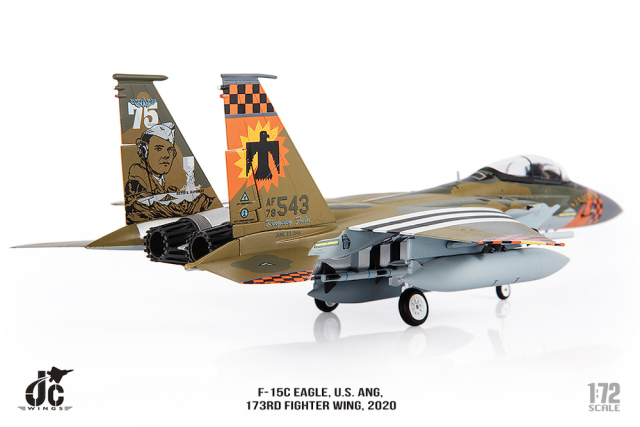JCW 1/72 F-15C オレゴン州 空軍州兵 第173戦闘航空団 2020