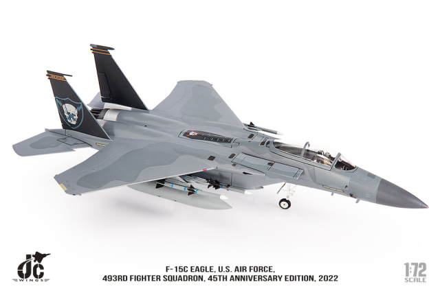 JCW F-15E アメリカ空軍 366th FW 不朽の自由作戦 2001 JCW 1/72 (ダイキャスト製) F-15C アメリカ空軍 第493戦闘飛行隊 45