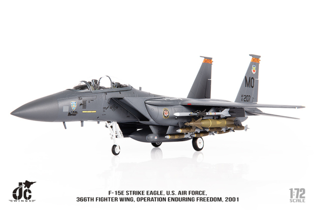 JCW 1/72 (ダイキャスト製) F-15E アメリカ空軍 366th FW 不朽の