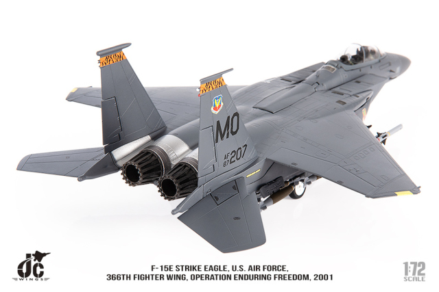 JCW 1/72 (ダイキャスト製) F-15E アメリカ空軍 366th FW 不朽の自由