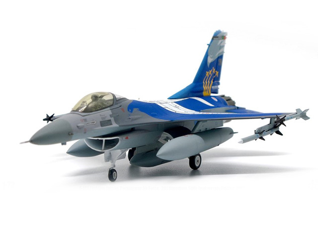 JCW 1/72 (ダイキャスト製) F-16A ポルトガル空軍 201 Sqn 50th anniv. 2009 モンテリアル 第5航空基地