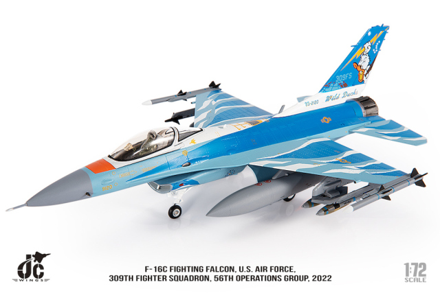 JCW 1/72 (ダイキャスト製) F-16C アメリカ空軍 309th FS 56th Operations Group 2022
