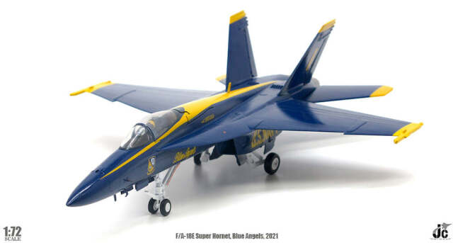 JCW 1/72 (ダイキャスト製) F/A-18E アメリカ海軍 ブルーエンジェルス #1 2021