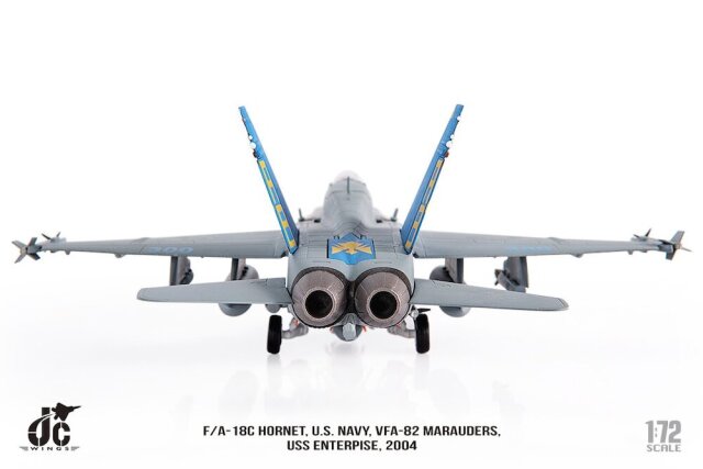 ミニカー　1/72 F/A-18C アメリカ海軍 VFA-82 マローダーズ 2004 [JCW-72-F18-014] F/A-18C HORNET U.S. NAVY VFA-82 MARAUDERS 2004 - JC WINGS
