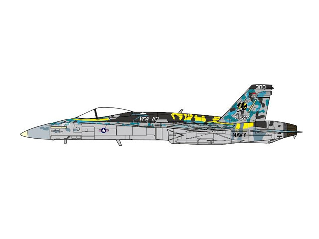 [予約]JCW 1/72 (ダイキャスト製) F/A-18C アメリカ海軍 VFA-113 スティンガーズ 2011年