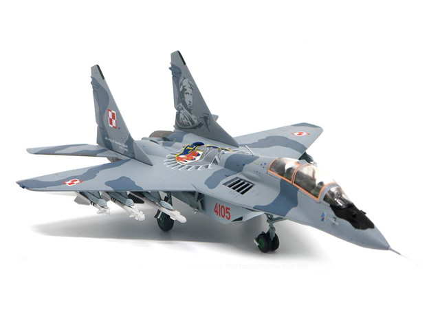 JCW 1/72 (ダイキャスト製) MiG-29UB ポーランド空軍 22nd TA Base 41sq マルボルク May, 2015