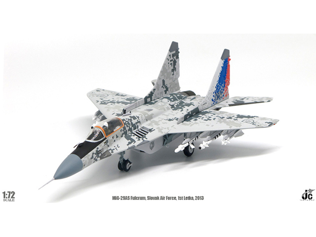 JCW 1/72 (ダイキャスト製) MiG-29AS スロバキア空軍 1st Letka スリアチ AB 2013
