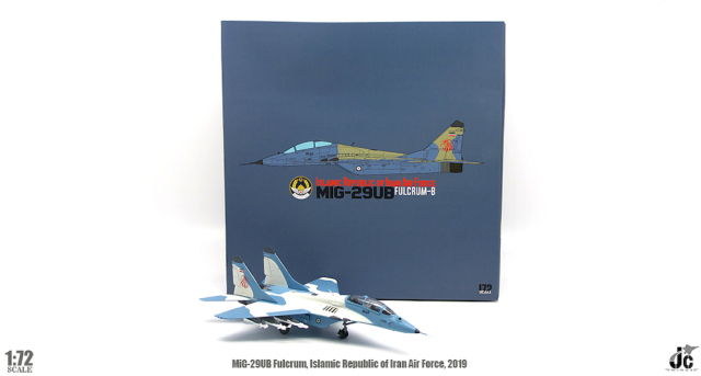 JCW 1/72 (ダイキャスト製) MiG-29UB イラン空軍 2019 ガリバー