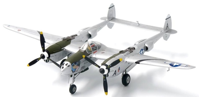 JCW 1/72 (ダイキャスト製) P-38L アメリカ陸軍航空軍 Lt. L. V. Bellusci 36th FS 8th FG Pacific Theatre 1945