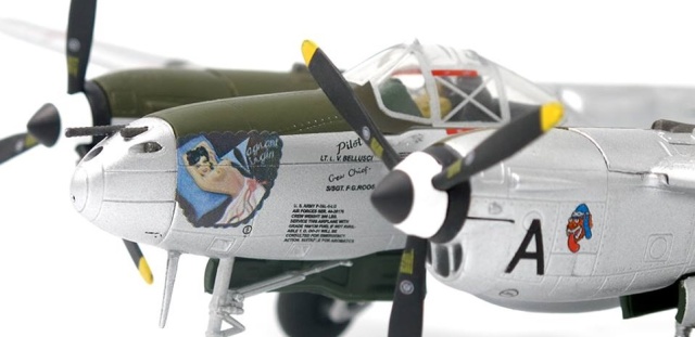 JCW 1/72 (ダイキャスト製) P-38L アメリカ陸軍航空軍 Lt. L. V.