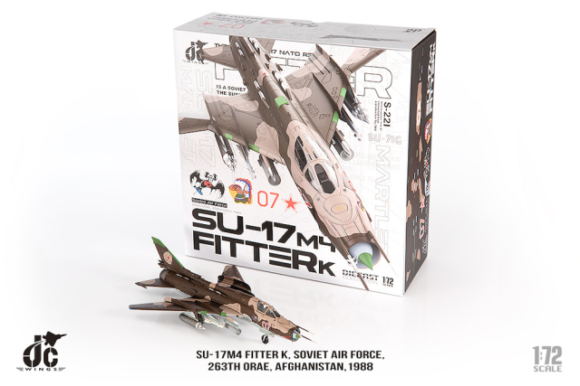 JCW 1/72 (ダイキャスト製) Su-17M4 ソビエト空軍 第263独立偵察・攻撃