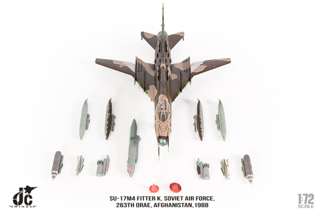 JCW 1/72 (ダイキャスト製) Su-17M4 ソビエト空軍 第263独立偵察・攻撃