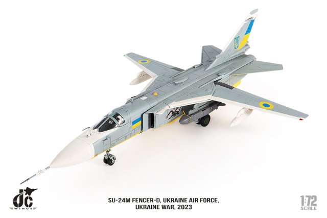 JCW 1/72 (ダイキャスト製) SU-24M ウクライナ空軍 Ukraine War 2023