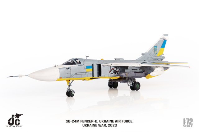 JCW 1/72 (ダイキャスト製) SU-24M ウクライナ空軍 Ukraine War 2023