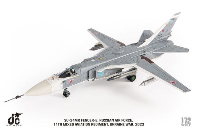 JCW 1/72 (ダイキャスト製) Su-24MR ロシア空軍 第11混成航空連隊