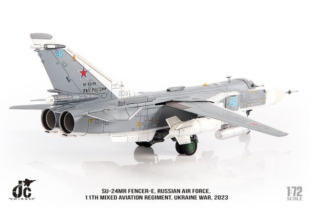 JCW 1/72 (ダイキャスト製) Su-24MR ロシア空軍 第11混成航空連隊