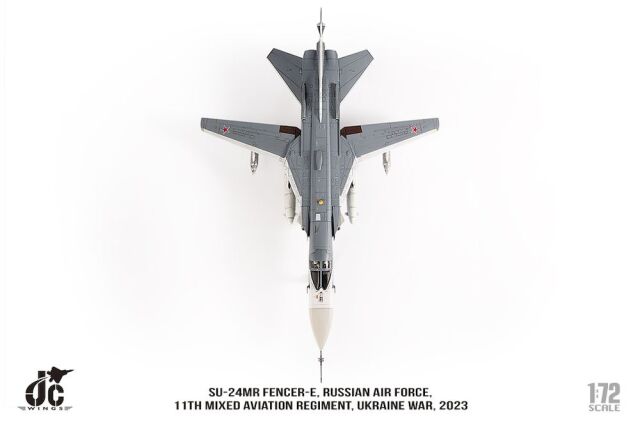 JCW 1/72 (ダイキャスト製) Su-24MR ロシア空軍 第11混成航空連隊
