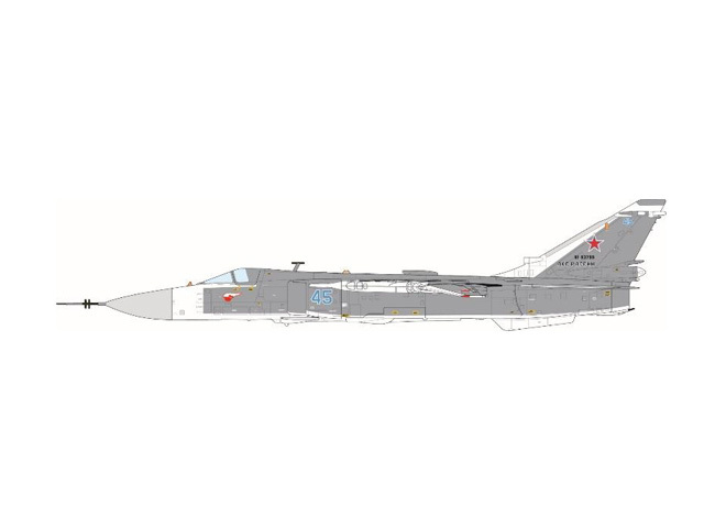 [予約]JCW 1/72 (ダイキャスト製) Su-24MR ロシア空軍 第11混成航空連隊 ウクライナ戦争 2023年