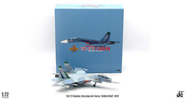 1/200 SQ SU-27P ロシア空軍 精密塗装 ダイキャストモデル 限定品 JCW 1/72 (ダイキャスト製) SU-27 ロシア空軍 760 IISAP(訓練・偵察