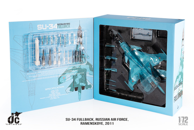JCW 1/72 (ダイキャスト製) SU-34 ロシア空軍 ラメンスコエ空軍