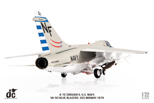 JCW 1/72 (ダイキャスト製) A-7E アメリカ海軍 VA-93 ブルーブレイザー