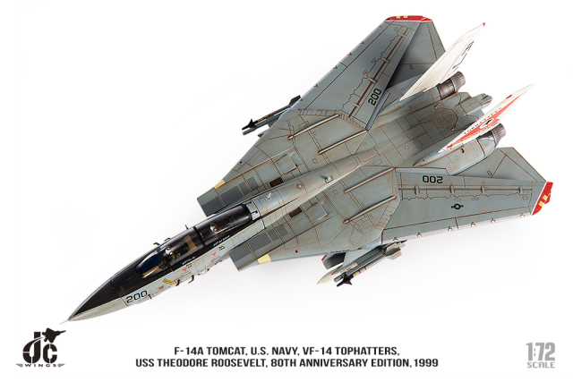 Jcwings 1/72 替える F-14トムキャット VF-41 ブラックエース
