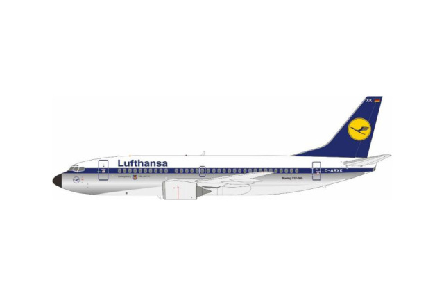 [予約]JFOX MODELS 1/200 (ダイキャスト製) 737-300 Lufthansa Ludwigsburg D-ABXK
