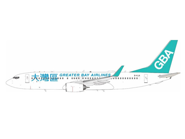 [予約]JFOX MODELS 1/200 (ダイキャスト製) 737-800 Greater Bay Airlines B-KJA