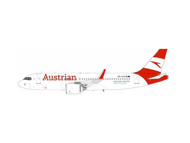 JFOX MODELS 1/200 (ダイキャスト製) A320-200N Austrian Airlines OE-LZQ