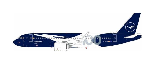 [予約]JFOX MODELS 1/200 (ダイキャスト製) A320-271NX Lufthansa - 100th Year Anniversary - D-AING